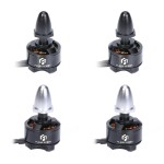 Originale flashhobbistica BX1306 1306 4000kv Mini motore Brushless per parti Multi-elicottero auto giocattolo
